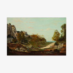 Landscape at Saint-André, Near Marseilles by Paul Guigou - thumbnail_0_nf_67103c95762cab4eff7871b3