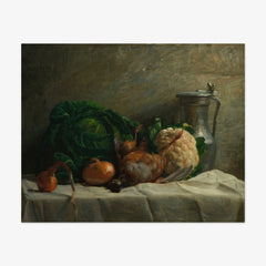 Still Life with Vegetables, Partridge, and a Jug by Adolphe-Félix Cals - thumbnail_0_nf_67103d7d762cab4eff7871b9