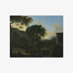 Landscape with Travelers by Herman van Swanevelt - thumbnail_0_nf_67103dab762cab4eff7871bc
