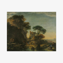 Ruins in a Rocky Landscape by Salvator Rosa - thumbnail_0_nf_67103e56762cab4eff7871c7