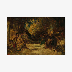 Figures on a Terrace by Adolphe Monticelli - thumbnail_0_nf_67104911762cab4eff78723b