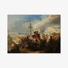 Battle of Poitiers, 25 October 732 by Baron Charles de Steuben - thumbnail_0_nf_6710afee762cab4eff78727e