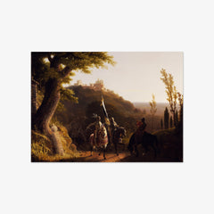 The Duke of Bourbon's Halt at La Riccia, on His March to the Assau Rome, May 3d, 1527 by Robert Walter Weir - thumbnail_0_nf_67163dc53d19ba02d72073e0