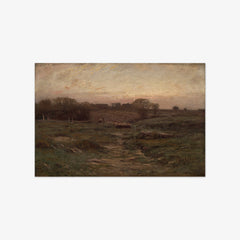 Landscape (Sheep in the Valley) by Dwight William Tryon - thumbnail_0_nf_67163e253d19ba02d72073e2