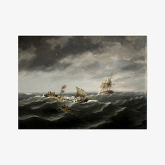 Loss of the Schooner 'John S. Spence' of Norfolk, Virginia, 2d view-Rescue of the Survivors by Thomas Birch - thumbnail_0_nf_6716406a3d19ba02d72073fe