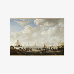 View of a Beach by Simon de Vlieger - thumbnail_0_nf_671640763d19ba02d72073ff