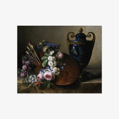 Still life. An Homage to Van Spaendonck by Charlotte Eustache Sophie de Fuligny Damas - thumbnail_0_nf_6716409e3d19ba02d7207402