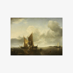 Ships in a Calm by Jan van de Cappelle - thumbnail_0_nf_671644dd3d19ba02d7207424