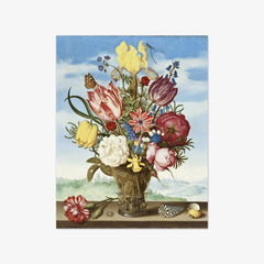 Bouquet of Flowers on a Ledge by Ambrosius Bosschaert - thumbnail_0_nf_671644ed3d19ba02d7207425