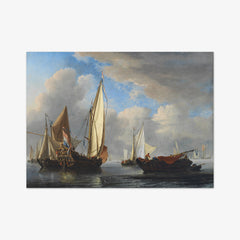 A Yacht and Other Vessels in a Calm by Willem van de Velde II - thumbnail_0_nf_671645e73d19ba02d7207434