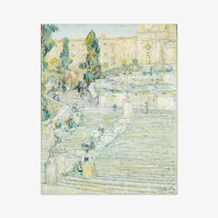 The Spanish Stairs, Rome by F. Childe Hassam - thumbnail_0_nf_671651bc79e456cb766b9085