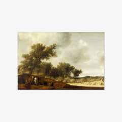 Landscape with Deer Hunters by Salomon Jacobsz van Ruysdael - thumbnail_0_nf_671652ed79e456cb766b9090