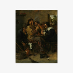 The Smokers by Adriaen Brouwer - thumbnail_0_nf_67312a0912f9211d49d3d70a