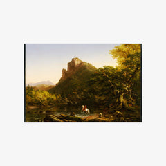 The Mountain Ford by Thomas Cole - thumbnail_0_nf_67312b1312f9211d49d3d722