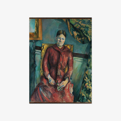 Madame Cézanne (Hortense Fiquet, 1850–1922) in a Red Dress by Paul Cézanne - thumbnail_0_nf_67312ca612f9211d49d3d741