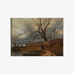 Wanderer in the Storm by Julius von Leypold - thumbnail_0_nf_67312cd612f9211d49d3d745