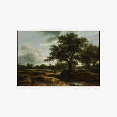 Landscape with a Village in the Distance by Jacob van Ruisdael - thumbnail_0_nf_67312ceb12f9211d49d3d746