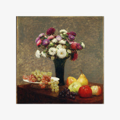 Asters and Fruit on a Table by Henri Fantin-Latour - thumbnail_0_nf_67312e1112f9211d49d3d75b