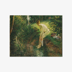 Bather in the Woods by Camille Pissarro - thumbnail_0_nf_67312fbb12f9211d49d3d77a