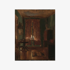 The Artist's Sitting Room in Ritterstrasse by Adolph Menzel - thumbnail_0_nf_6731355512f9211d49d3d78d