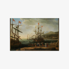 The Trojan Women Setting Fire to Their Fleet by Claude Lorrain - thumbnail_0_nf_67327f9012f9211d49d3d87f