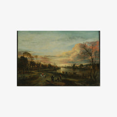 Landscape at Sunset by Aert van der Neer - thumbnail_0_nf_67335d4d12f9211d49d3d935