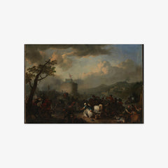 Battle Scene by Johannes Lingelbach - thumbnail_0_nf_673789bf746ff704b89f86bd