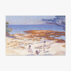 Beach at Cabasson (Baigne-Cul) by Henri Edmond Cross - thumbnail_0_nf_6739039f746ff704b89f87e3