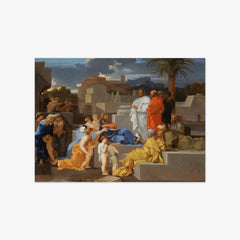 Christ Receiving the Children by Sébastien Bourdon - thumbnail_0_nf_67390864746ff704b89f8849