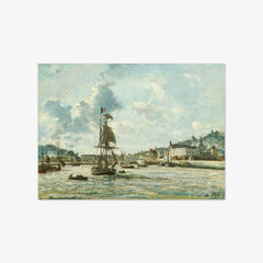 Entrance to the Port of Honfleur by Johan Barthold Jongkind - thumbnail_0_nf_673908ec746ff704b89f885d