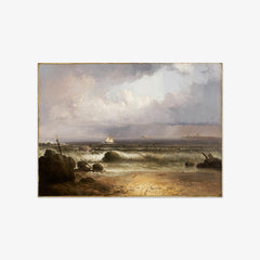 Coming Squall (Nahant Beach with a Summer Shower) by Thomas Doughty - thumbnail_0_nf_673908f1746ff704b89f885f