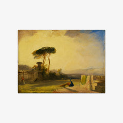 View on the Grounds of a Villa near Florence by Richard Parkes Bonington - thumbnail_0_nf_67390d1c746ff704b89f88de
