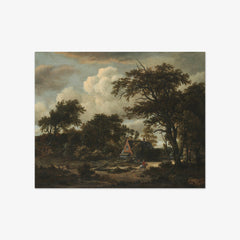 Wooded Landscape with Cottage and Horseman by Meindert Hobbema - thumbnail_0_nf_67392b2c746ff704b89f88fd