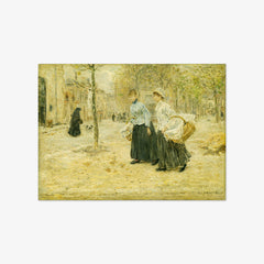 Two Washerwomen Crossing a Small Park in Paris by Jean-François Rafaëlli - thumbnail_0_nf_67392c60746ff704b89f8912