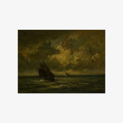 Two Boats in a Storm by Jules Dupré - thumbnail_0_nf_67392e86746ff704b89f8926