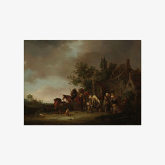 Travellers Halting at an Inn by Isaac van Ostade - thumbnail_0_nf_67392f5a746ff704b89f8936