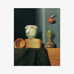 Still life with kitchenware, onion, and kohlrabi by Anna Maria Punz - thumbnail_0_nf_673c947f5e0c5e198f5ec567