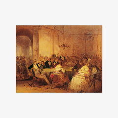 Social Scene by Josef Danhauser - thumbnail_0_nf_673c95445e0c5e198f5ec571