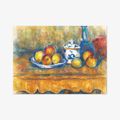 Still life with blue bottle, sugar bowl and apples. by Paul Cézanne - thumbnail_0_nf_673c98a35e0c5e198f5ec58f