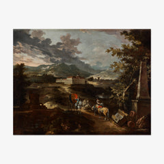 Landscape with Stattenberg Castle by Ignaz Flurer - thumbnail_0_nf_673ca2585e0c5e198f5ec5a1