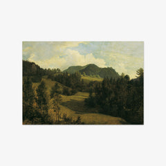 Landscape near Miesenbach by Friedrich August Mathias Gauermann - thumbnail_0_nf_673ca27e5e0c5e198f5ec5a6
