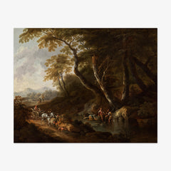 Landscape with Water on the Right by Maximilian Joseph Schinnagl - thumbnail_0_nf_673ca77f5e0c5e198f5ec5cd