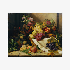 Still life with fruits and flowers by Rosalia Amon - thumbnail_0_nf_673ca88b5e0c5e198f5ec5dd