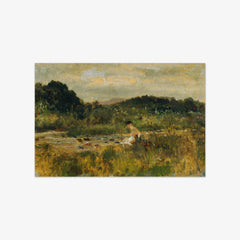 Bach landscape with sitting girl by Johann Till der Jüngere - thumbnail_0_nf_673cad845e0c5e198f5ec5ed