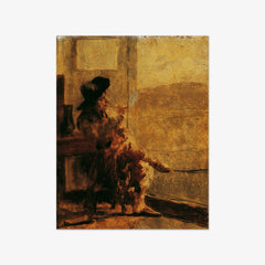 Sitting Smoker by Hugo Charlemont - thumbnail_0_nf_673cad895e0c5e198f5ec5ee