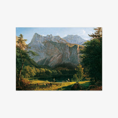 The rear Langbathsee by Josef Feid - thumbnail_0_nf_673cb2295e0c5e198f5ec61d