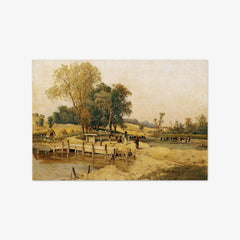 Hungarian Landscape with Watering Hole by Theodor von Hörmann - thumbnail_0_nf_673cb63a5e0c5e198f5ec624