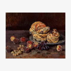 Still Life with Pumpkin, Peach, and Grapes by Carl Schuch - thumbnail_0_nf_673cb8725e0c5e198f5ec62a