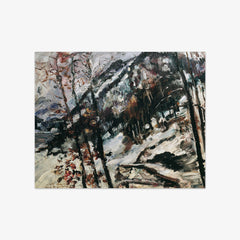 The Herzogstand at Lake Walchensee in the Snow by Lovis Corinth - thumbnail_0_nf_673cb9005e0c5e198f5ec636