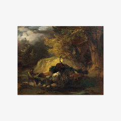 After the Hunt  by Friedrich August Mathias Gauermann - thumbnail_0_nf_673cbbb55e0c5e198f5ec643
